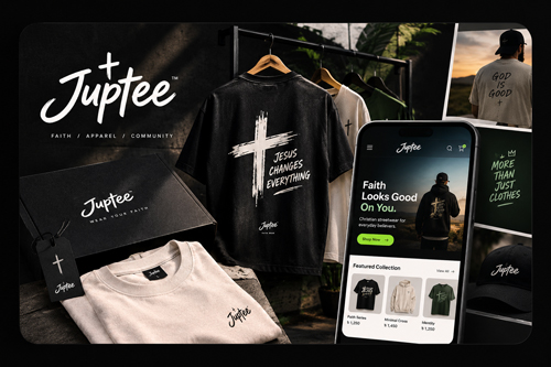 Juptee brand system preview